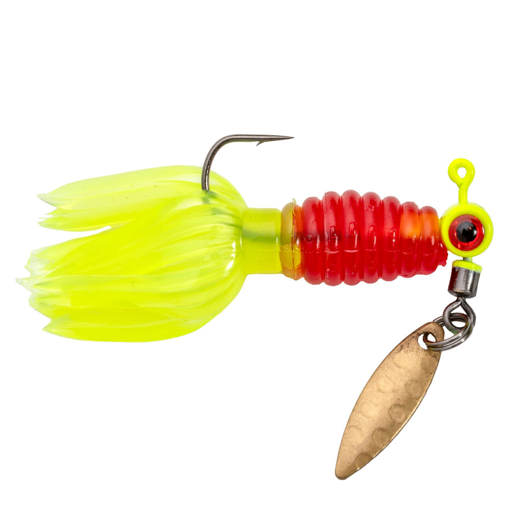 Mr. Crappie Sausage Head Spins Pre-Rigged Crappie Thunder