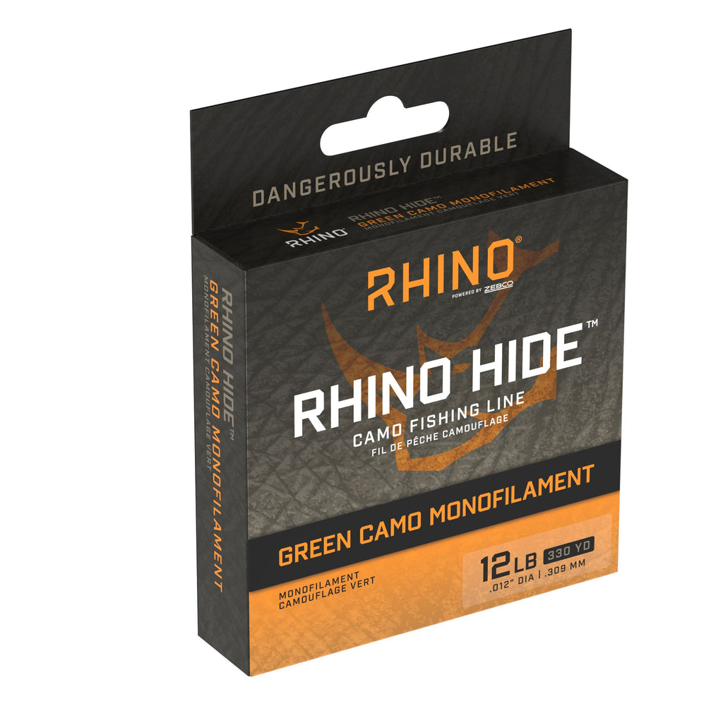 Zebco Rhino Monofilament Green Camo 330yd