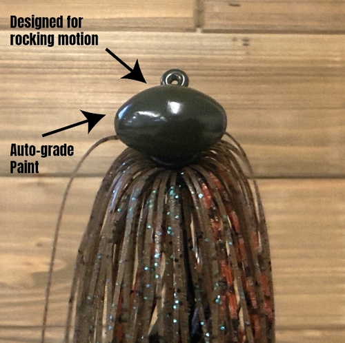 4x4 Bass Jigs Pro Football Jig
