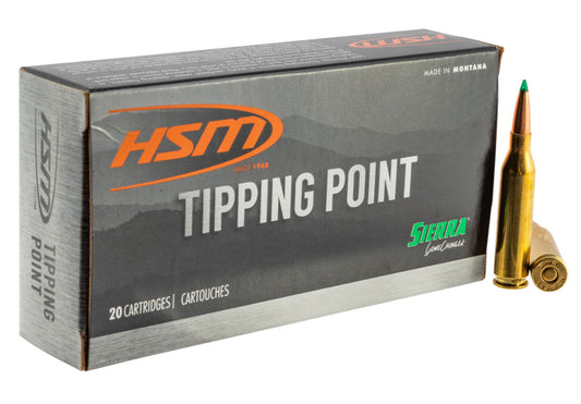 HSM Tipping Point 243 Win 95 gr Hornady SST