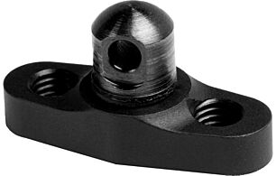 GROVTEC FLANGED SWIVEL STUD M-LOK ADAPTOR BLACK
