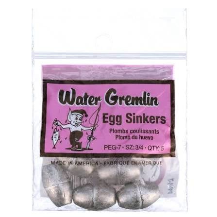Water Gremlin Egg Sinkers