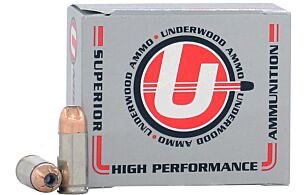 Underwood JHP 115gr 20rd 9mm Luger