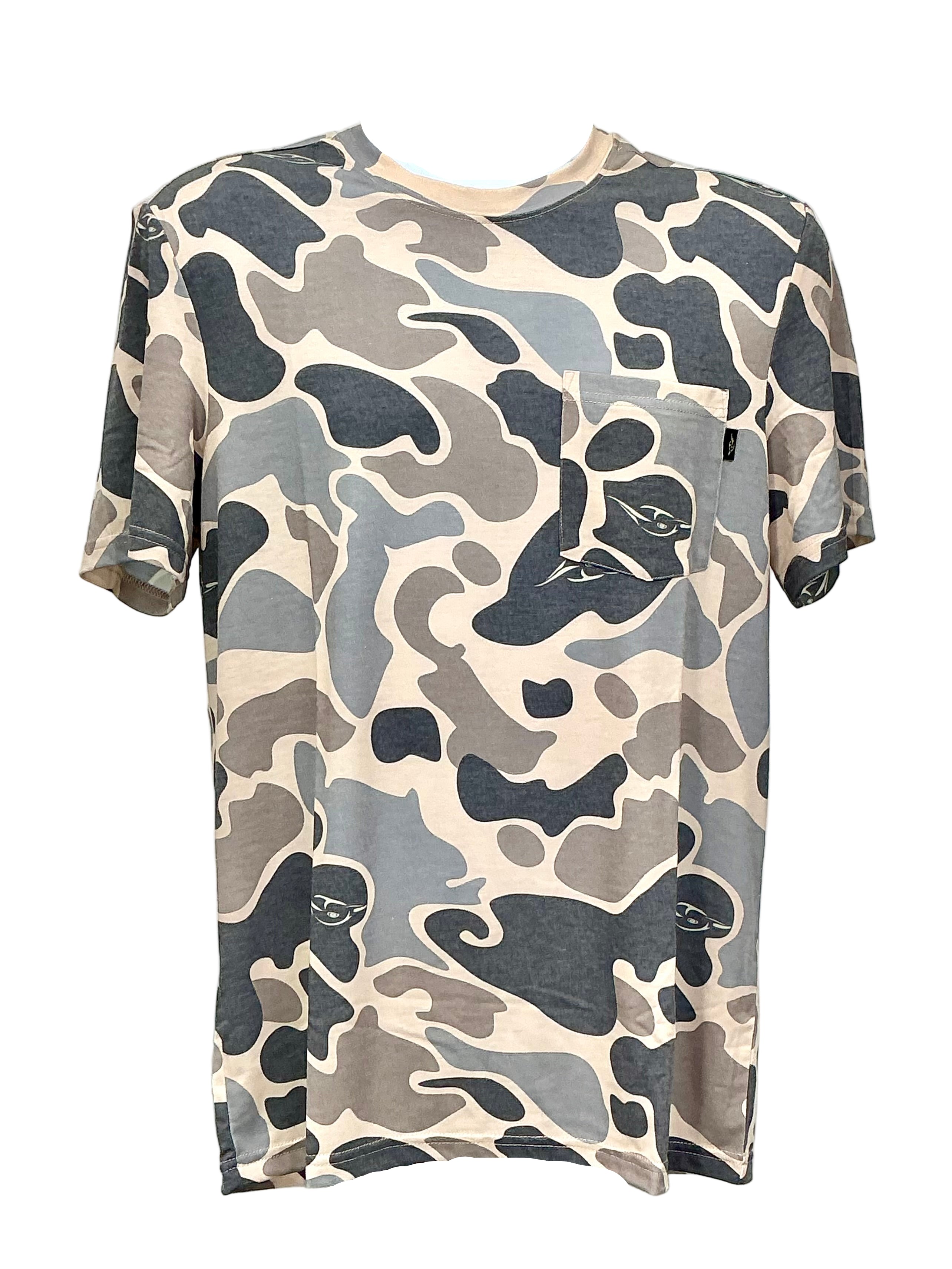 AFW Vintage Camo Hardwoods Tee