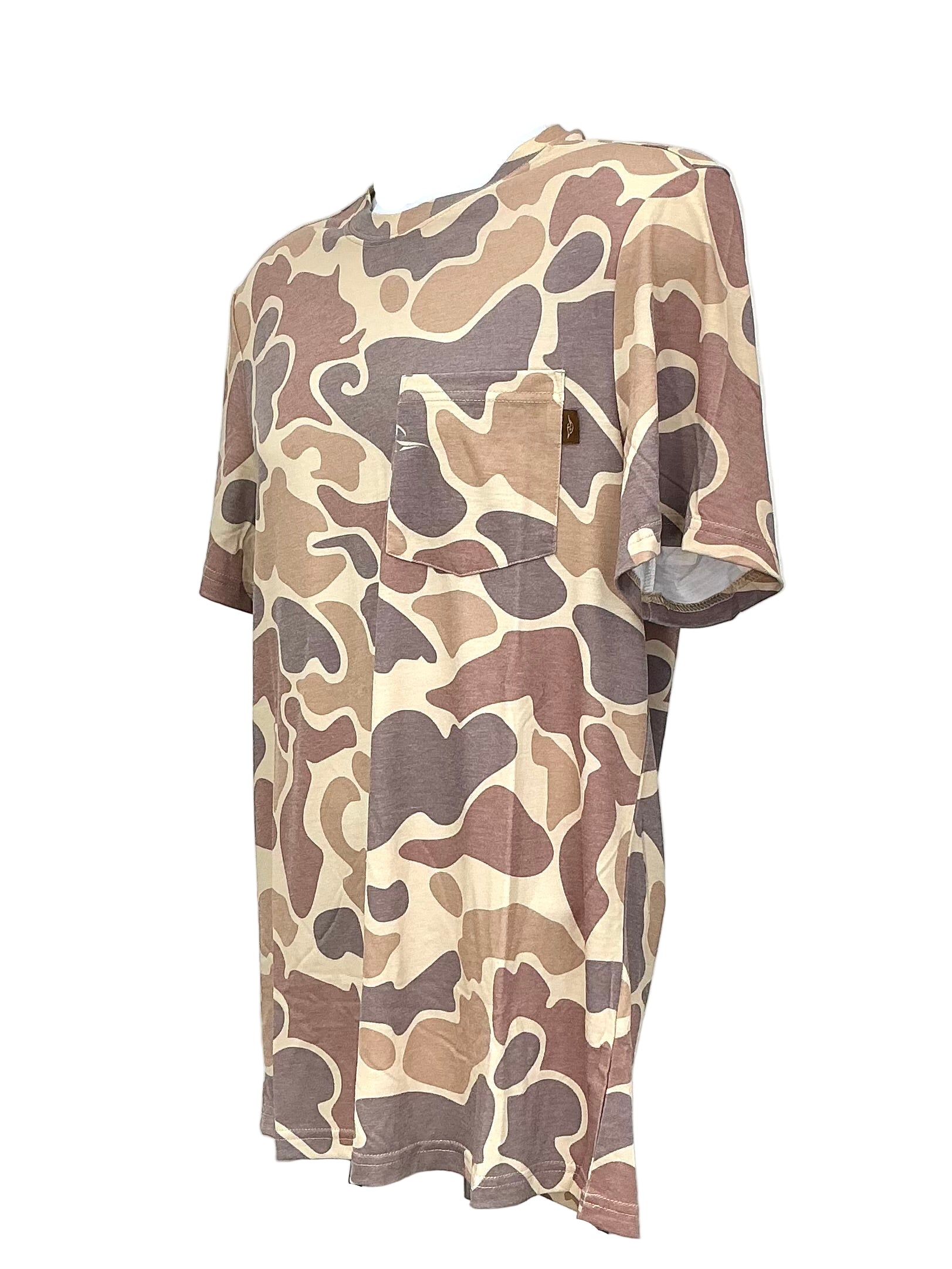 AFW Vintage Camo Brown Tee