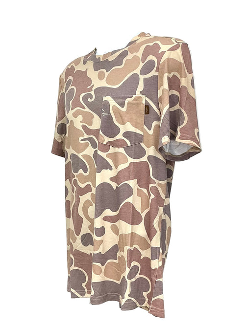 AFW Vintage Camo Brown Tee
