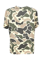 AFW Vintage Camo Green & Brown Tee