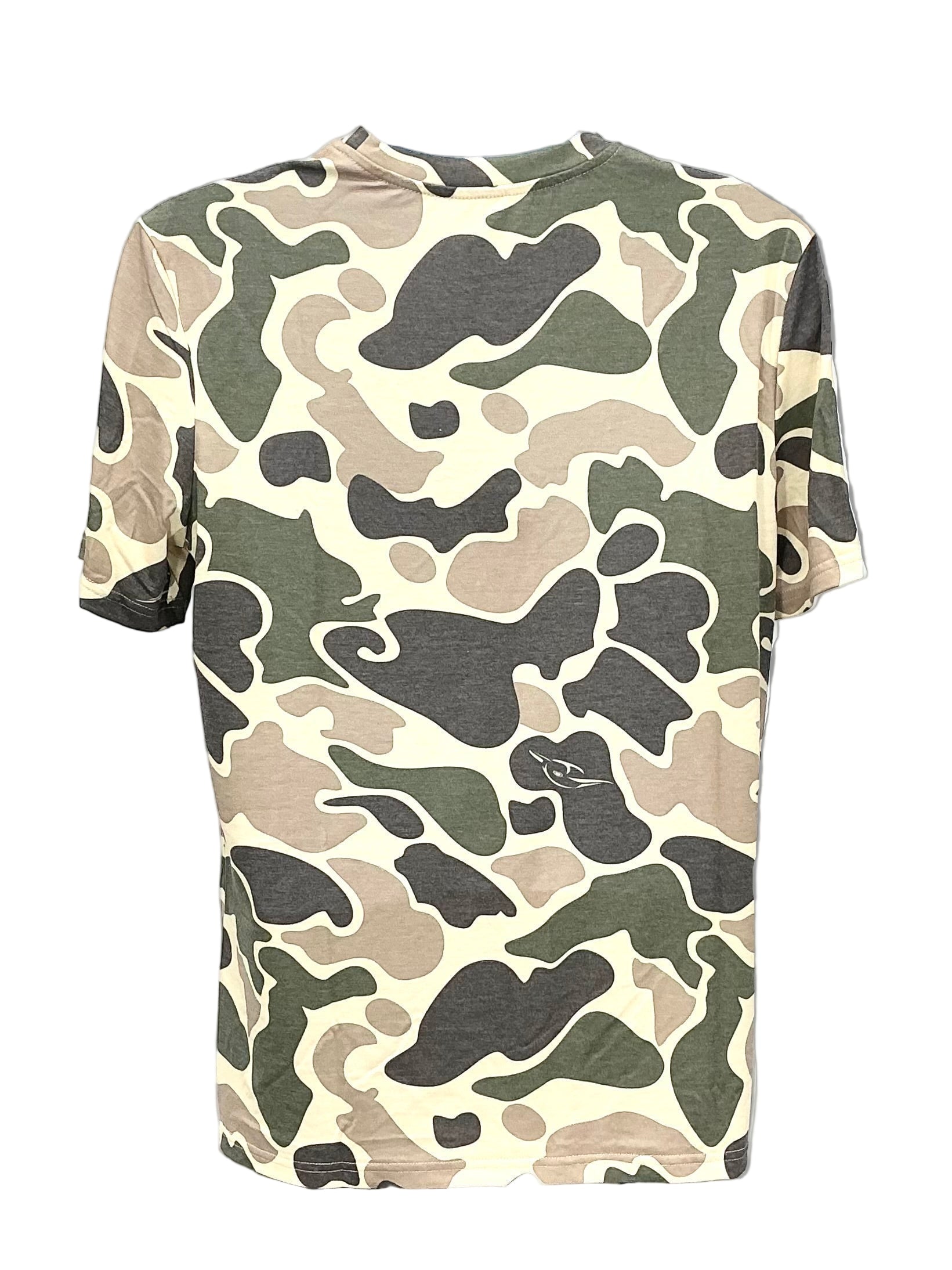 AFW Vintage Camo Green & Brown Tee