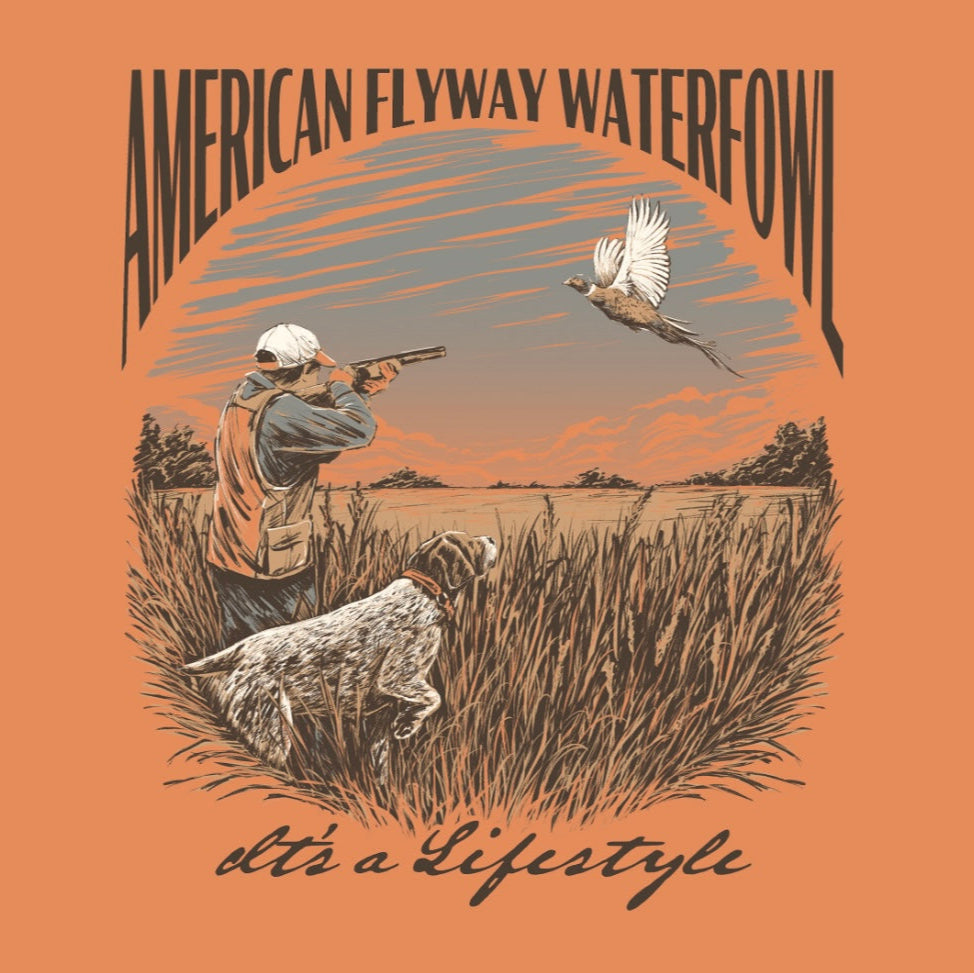 AFW Flying Pheasant Burnt Orange with Pocket
