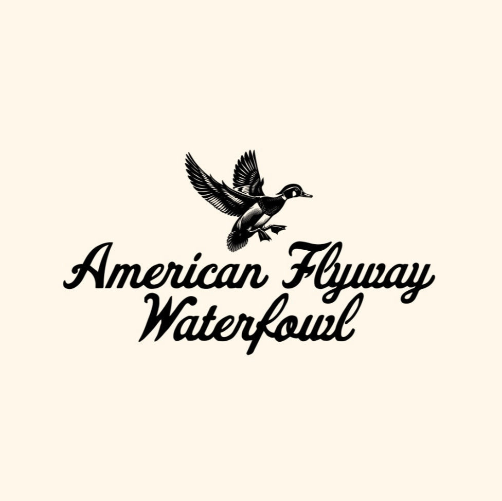 AFW Vintage Wood Duck Logo Design in Ivory