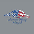 AFW Stars and Stripes Tee - Grey with Pocket