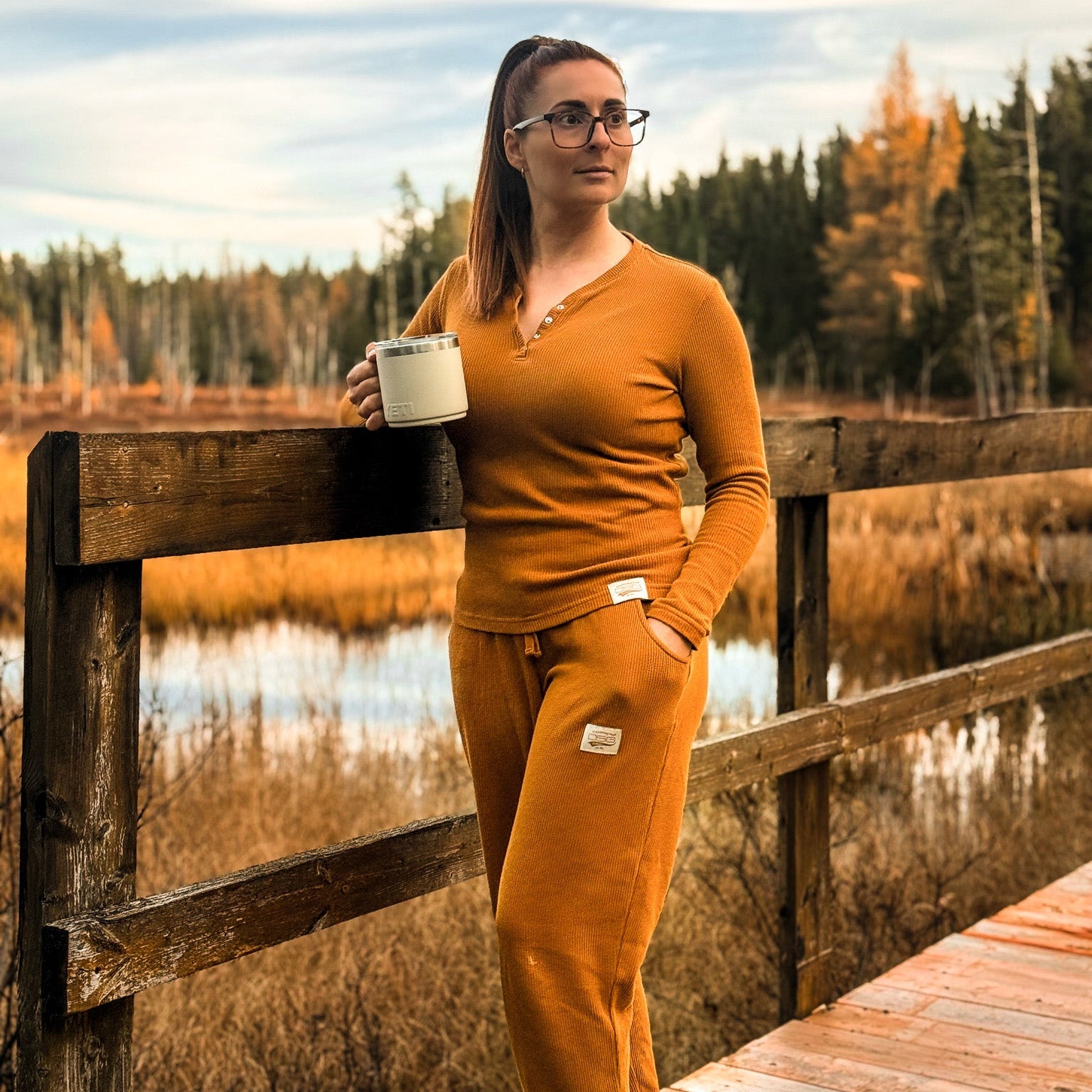 DSG OUTERWEAR Cozy Waffle Pant