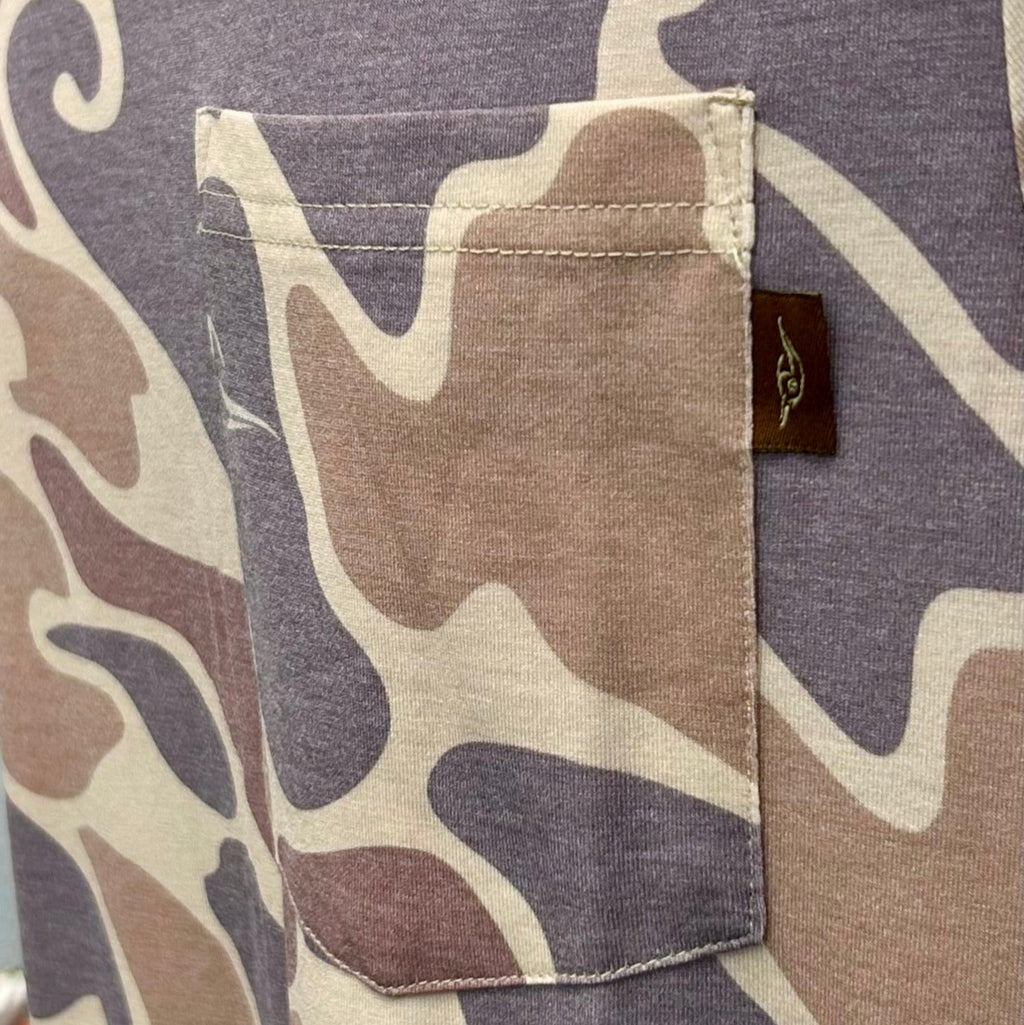 AFW Vintage Camo Brown Tee