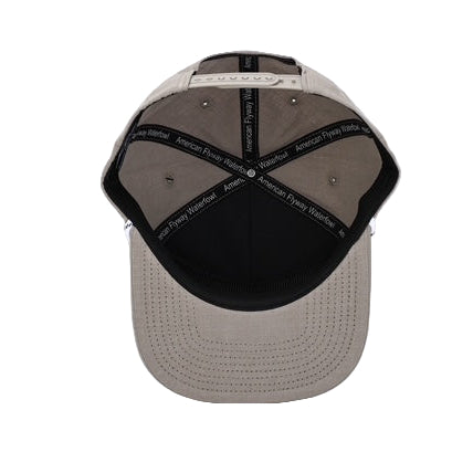 AFW Grey with White/Black Stripe Rope Goose RipStop Hat