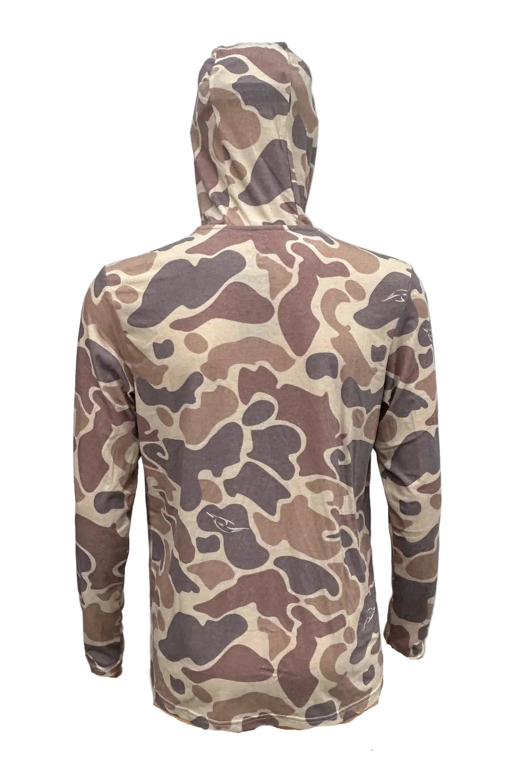 AFW Vintage Camo Brown Long Sleeve with Hood