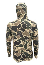 AFW Vintage Camo Green & Brown Long Sleeve with Hood