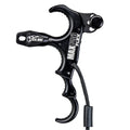 T.R.U. Ball Max Pro Flex 4 Finger Aluminum/Brass Thumb Release with Lanyard (Black)