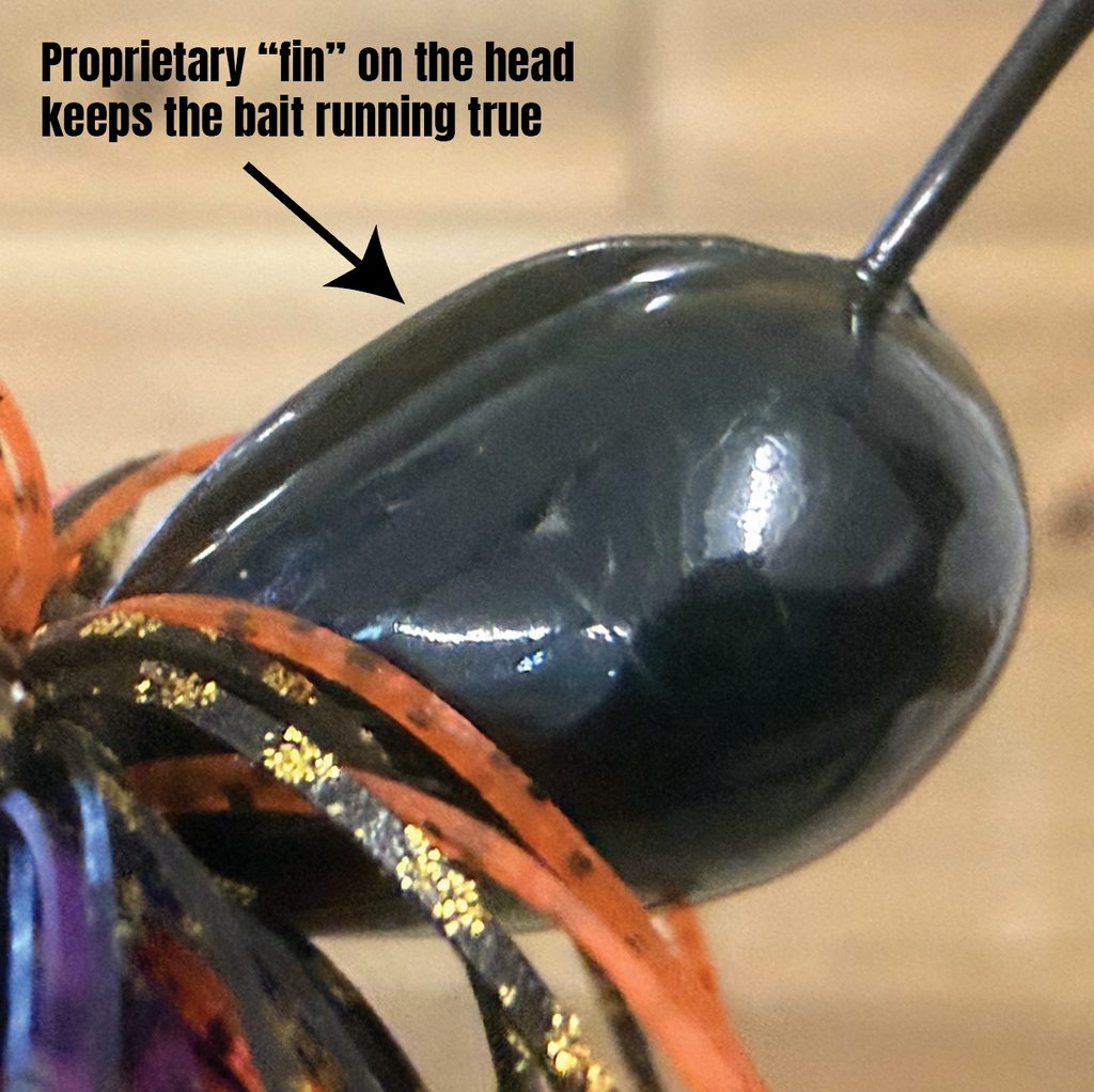 4x4 Bass Jigs Nighttime Spinnerbait
