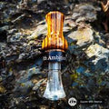 Country with Ambition Single Reed Specialty Duck Call - Zebra Wood/Black Band