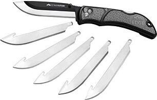 Outdoor Edge 3.5" Razor Lite EDC Folder Gray w/ 6 Blades