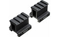 TRUGLO 2-PIECE PICATINNY RISER MOUNT 1" RISE 1.36" LENGTH