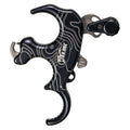 T.R.U. Ball Ridgepoint Flex 3 Finger Aluminum Thumb Release with Lanyard (Black)