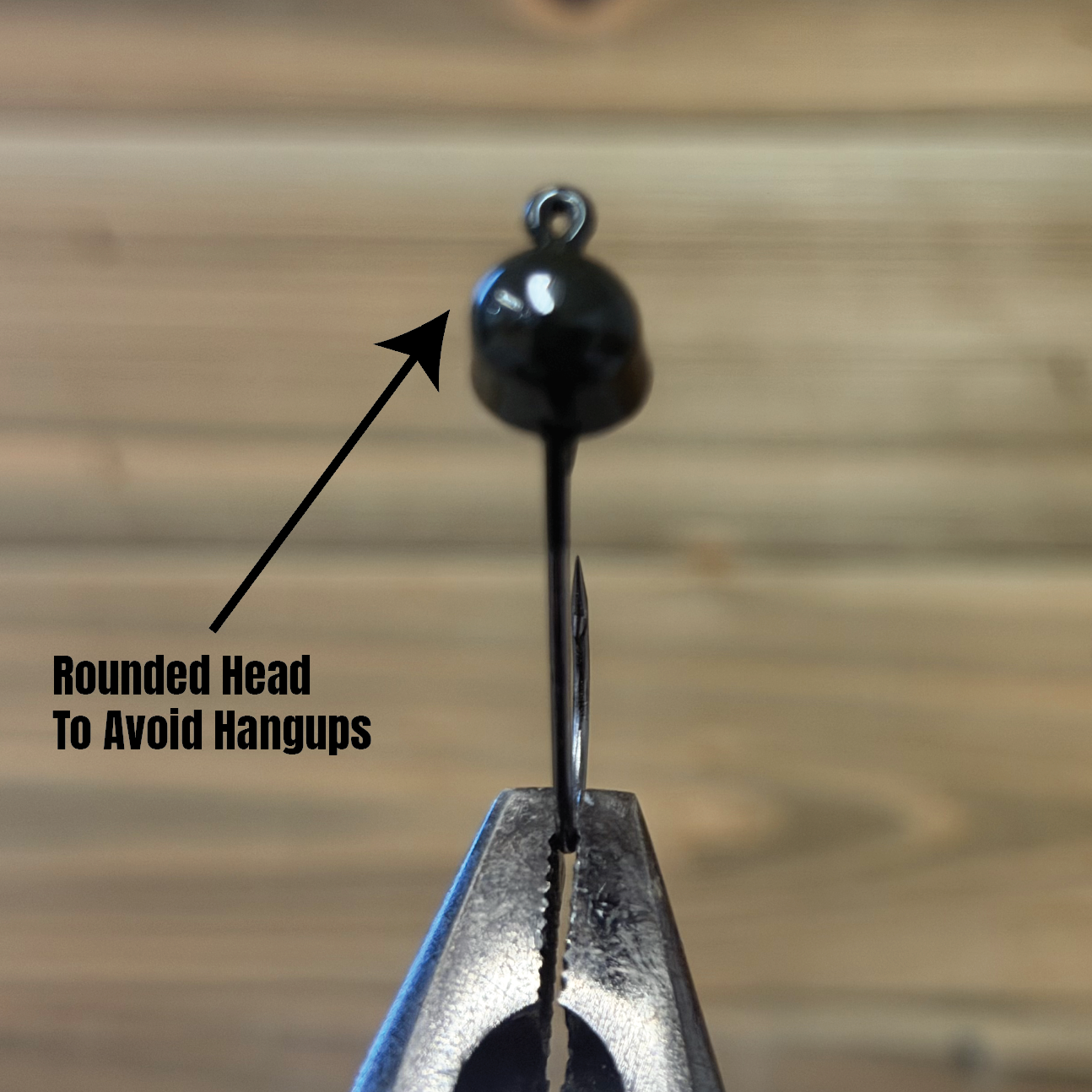 4x4 Bass Jigs Turn-n-Burn Finesse Head (3pk)