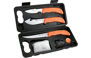 Outdoor Edge Wild Lite 6pc Game Processing Kit w/ Hard Case
