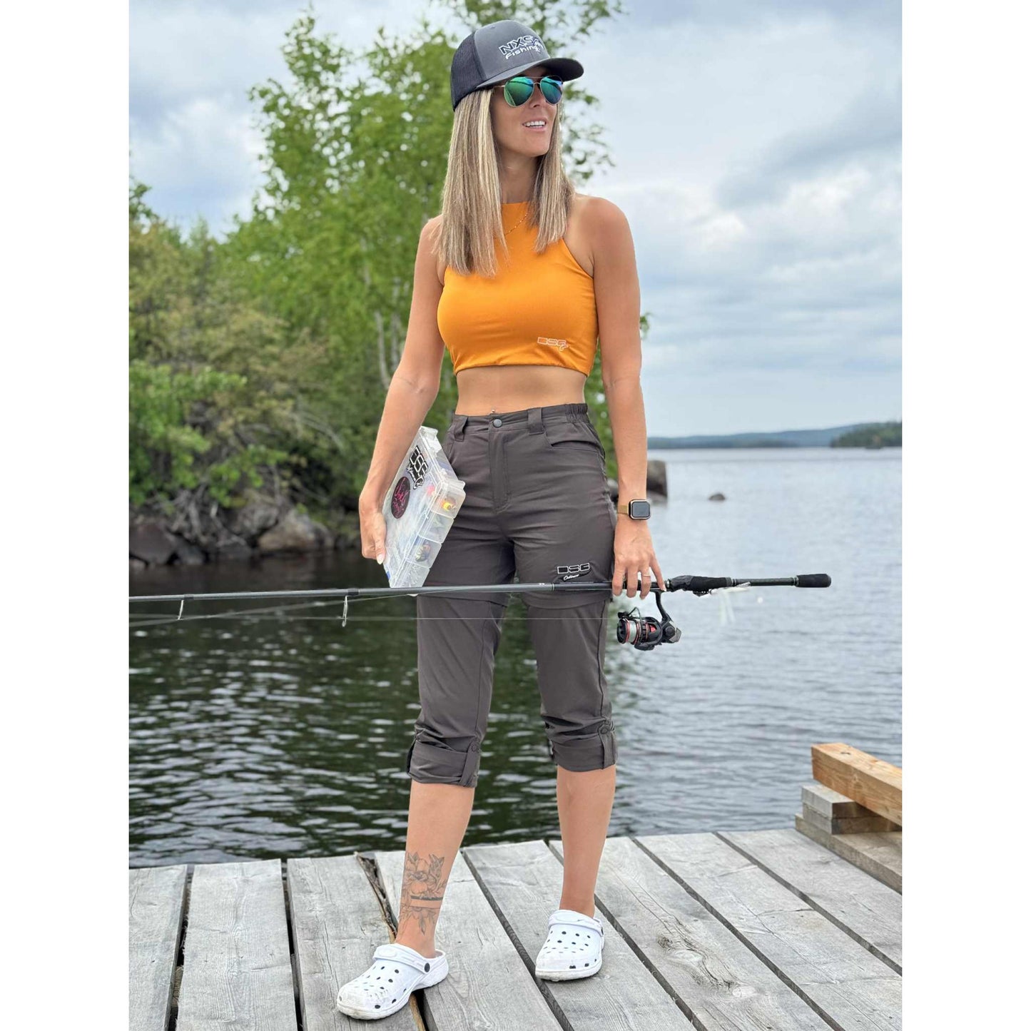 DSG OUTERWEAR Reversible Midi Top - UPF 50+