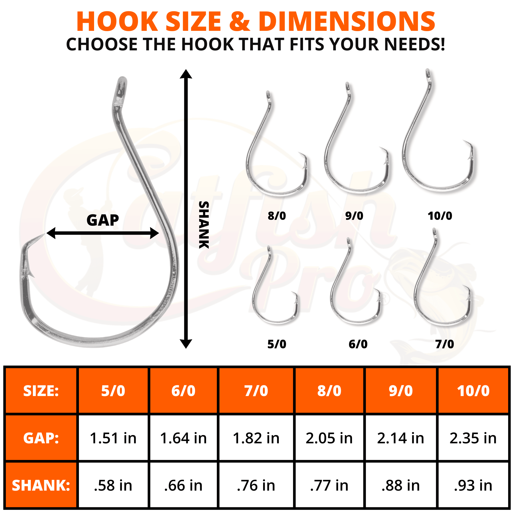 Catfish Pro Double Offset Circle Hooks 9/0 - Value Pack
