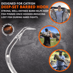 Catfish Pro Double Offset Circle Hooks 9/0 - Value Pack