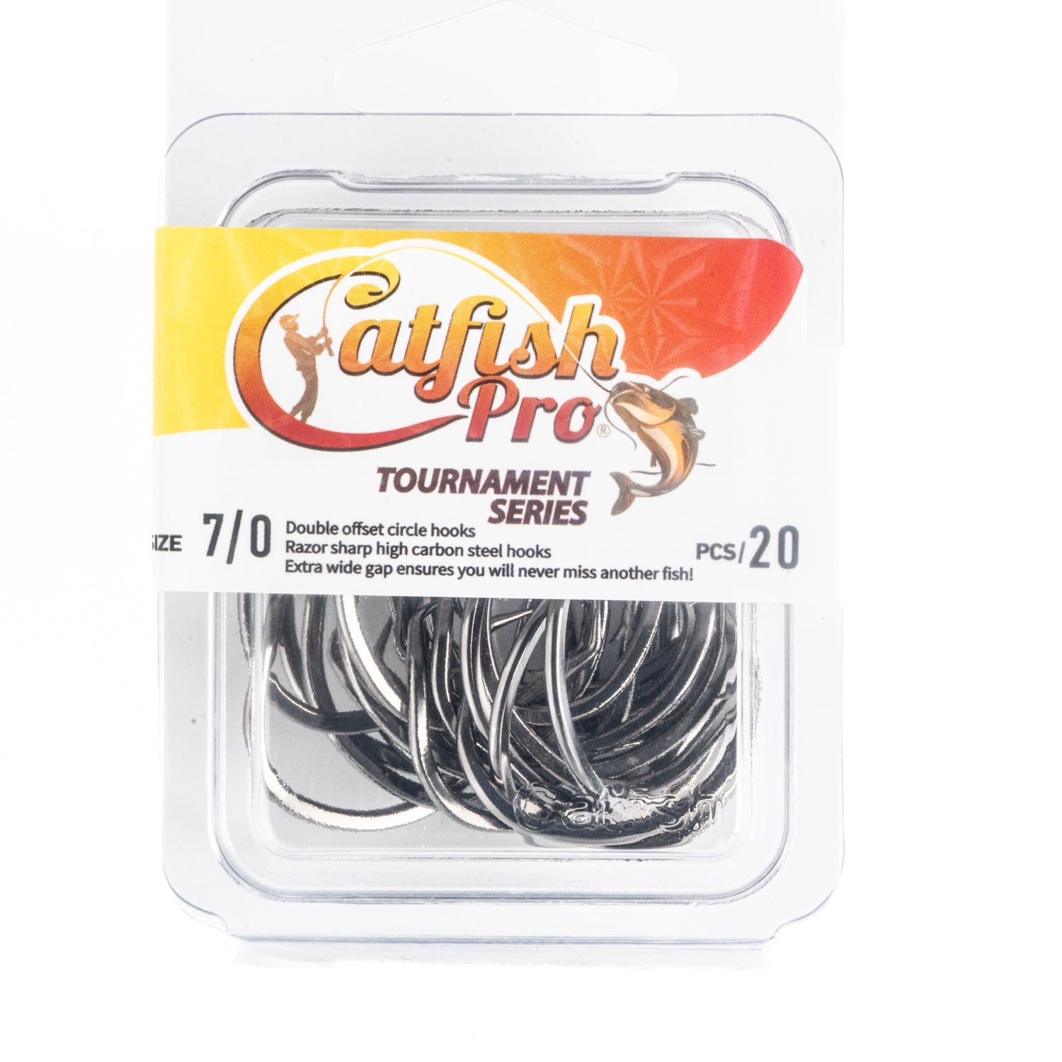Catfish Pro Double Offset Circle Hooks 7/0