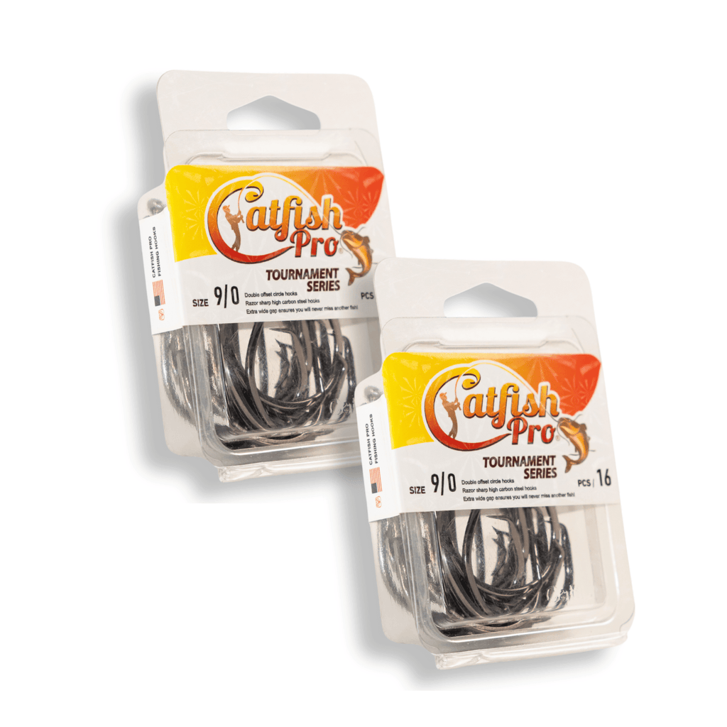 Catfish Pro Double Offset Circle Hooks 9/0 - Value Pack