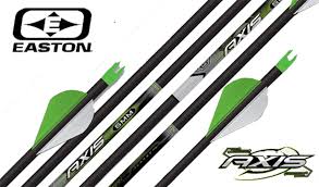 Easton Axis 5mm Fletched Arrows 400 Spine
