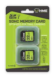 HME SD Memory Card 32GB 2pk
