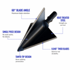 TOTA | 100 grain broadhead | 1-1/8 inch | fixed 3-blade