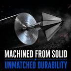 TOTA | 100 grain broadhead | 1-inch single bevel | fixed blade