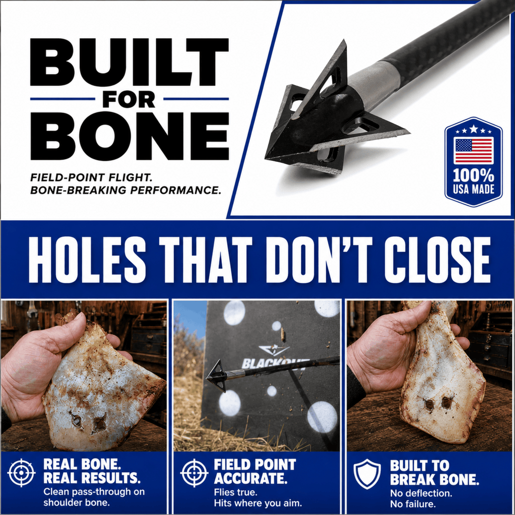 TOTA | 85 grain broadhead |1-inch vented | fixed blade