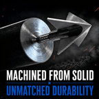 TOTA | 100 grain XL broadhead | 1-3/16-inch solid | fixed blade