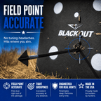 TOTA | 150 grain broadhead | 1-inch solid | fixed blade