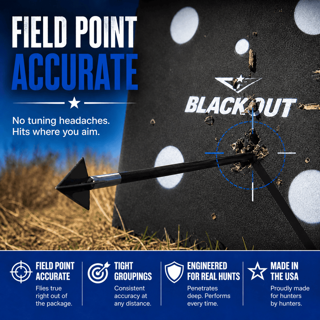 TOTA | 125 grain XL broadhead  | 1-3/16-inch solid | fixed blade