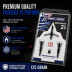 TOTA | 2-Blade Expandable Broadhead | 2.25” Cut | 125 Grain